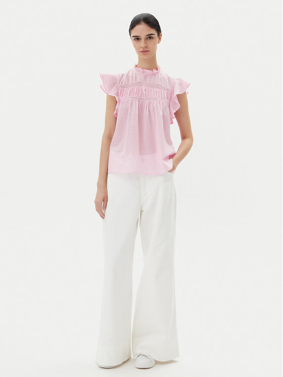 ONLY ONLY Блуза Katti 15337637 Розов Regular Fit