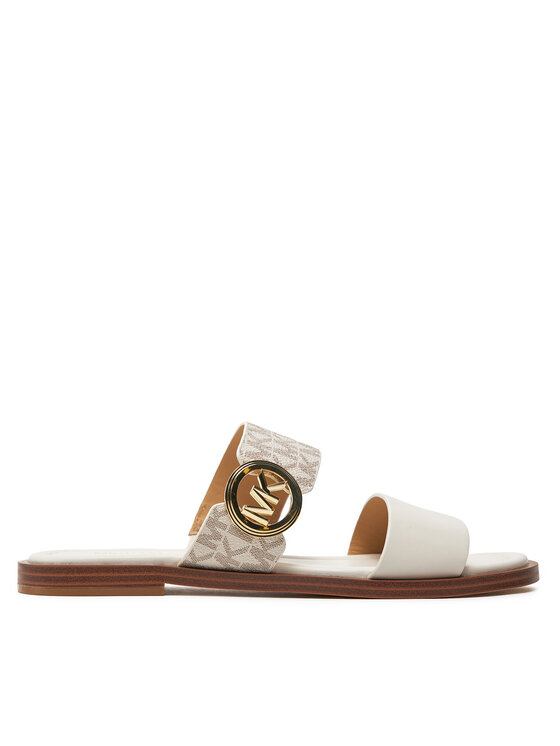 Şlapi MICHAEL Michael Kors Vera Sandal 40S4VEFS1B Écru