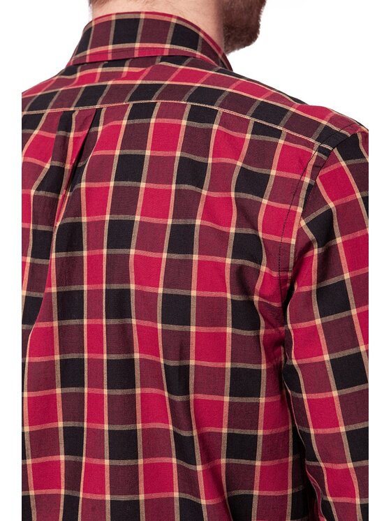 Wrangler Wrangler Camicia BUTTON DOWN Rosso Regular Fit