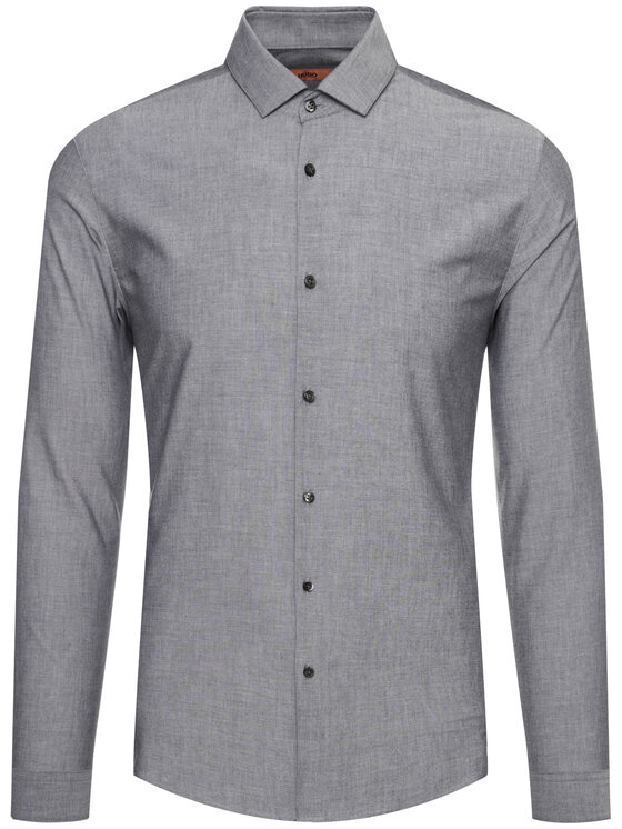 HUGO Hugo Camicia Erondo 50425904 Grigio Extra Slim Fit