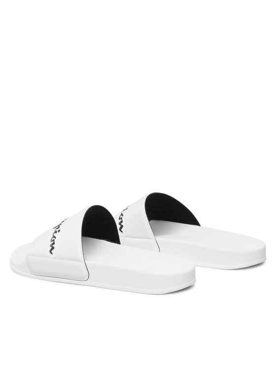 Champion Champion Șlapi Slide Varsity S11544-CHA-WW001 Alb