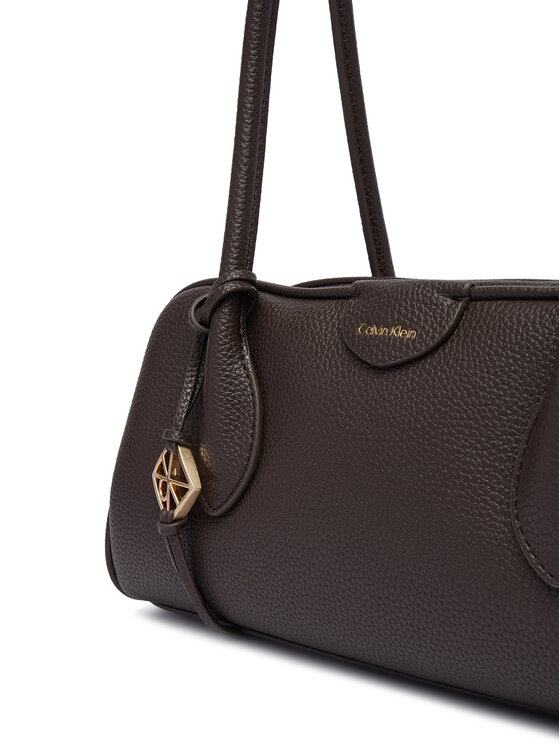 Calvin Klein Calvin Klein Käekott Emblem Trio Pebble LV04F3743G Pruun