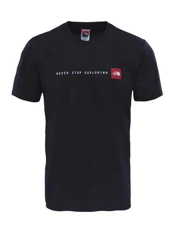 The North Face The North Face T-Shirt NSE Tee Czarny Regular Fit