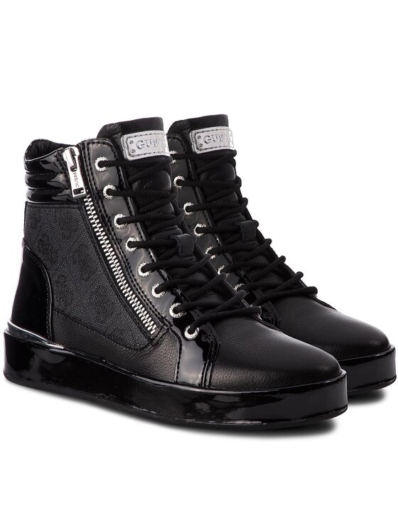 Guess Sneakersy Flvnd3 Pel12 Cierna Modivo Sk