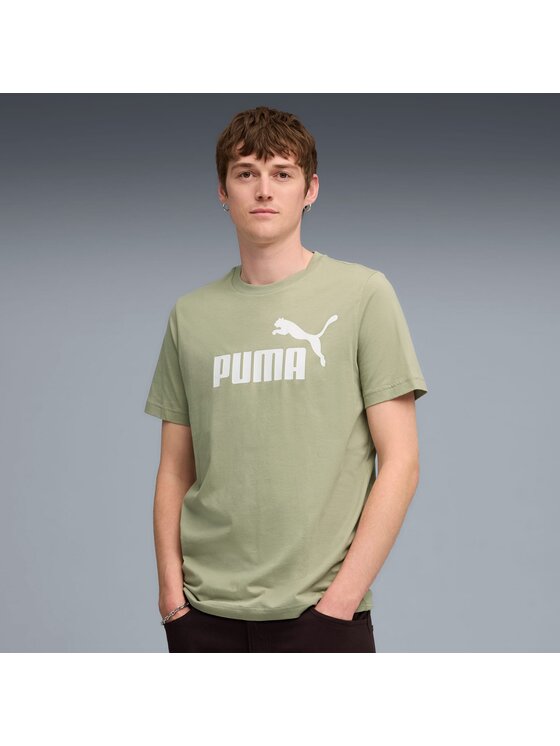 Puma Puma T-Shirt 28048 Zielony Comfort Fit