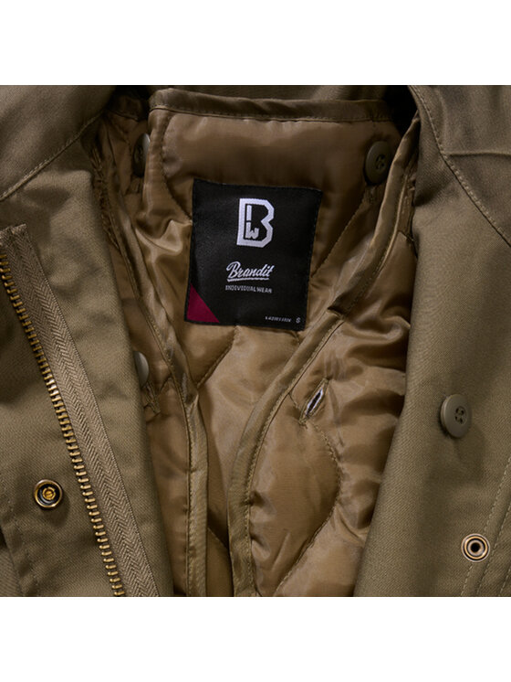 Brandit Brandit Kurtka damska 33116.1.S Zielony Regular Fit