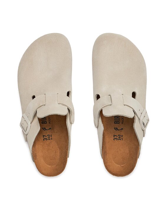 Birkenstock Birkenstock Pantoletten Boston 1024740 Weiß