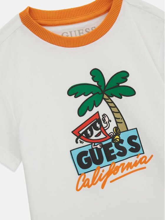 Guess Guess Σετ T-Shirt και σορτς N6GG02 K8HM4 Έγχρωμο Regular Fit