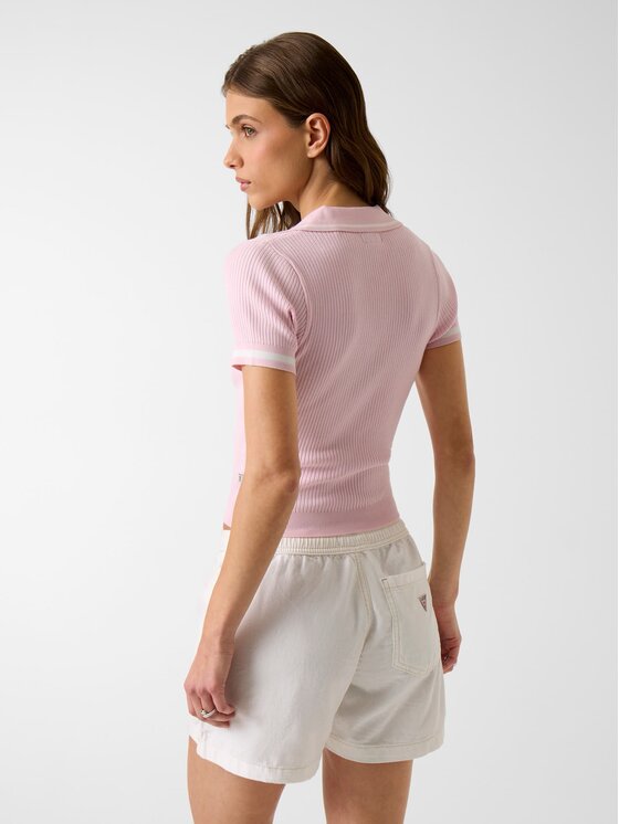 Guess Jeans Guess Jeans Megztinis 181553 Rožinė Classic Fit