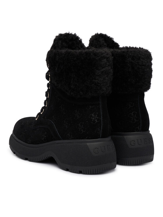 Guess Guess Schnürschuhe FLFVIK SUE10 Schwarz