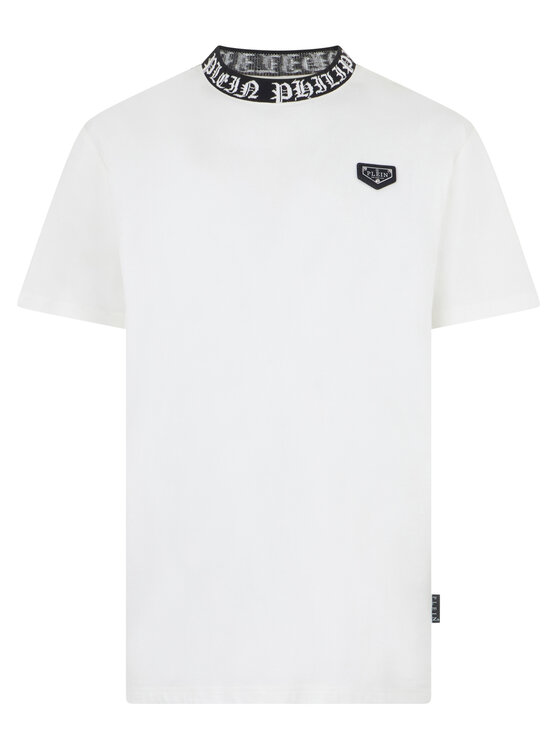 PHILIPP PLEIN PHILIPP PLEIN T-Shirt 31654 Biały Regular Fit