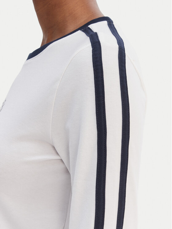 Guess Jeans Guess Jeans Блуза W6RI17 J1314 Бял Regular Fit