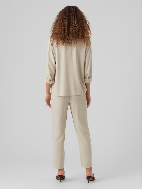 Vero Moda Vero Moda Hlače Jesmilo 10279691 Siva Regular Fit