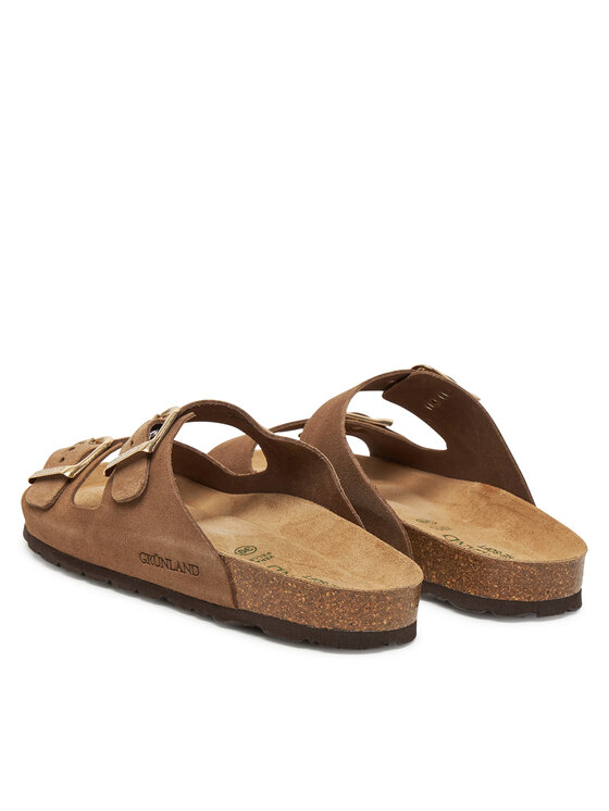 Grünland Grünland Шльопанці Sara CB2631 Коричневий