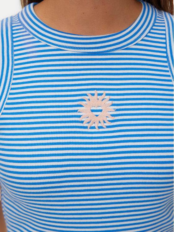 Vero Moda Vero Moda Top Nira 10341982 Blu Slim Fit