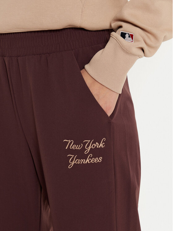 Champion Champion Долнище анцуг 117511 Кафяв Wide Leg