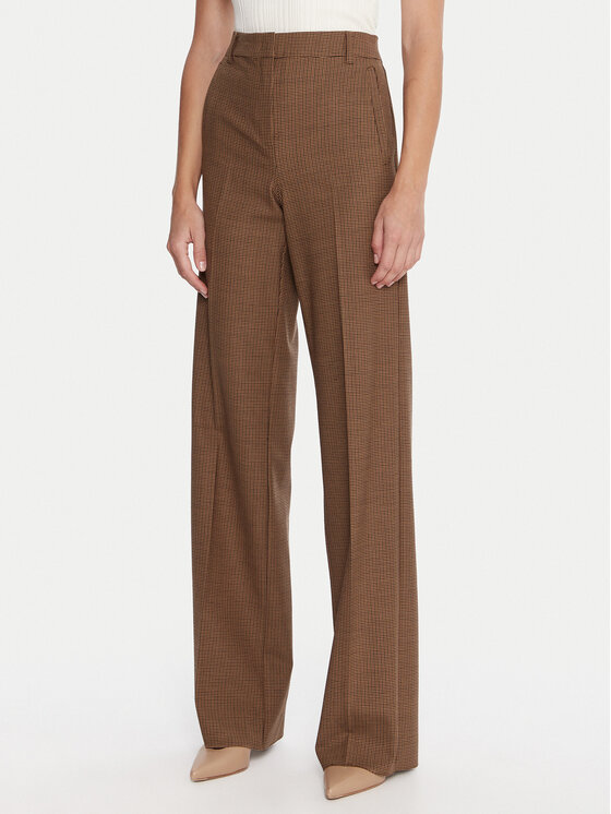 Marella Marella Riidest püksid Tales 2523136241 Beež Regular Fit