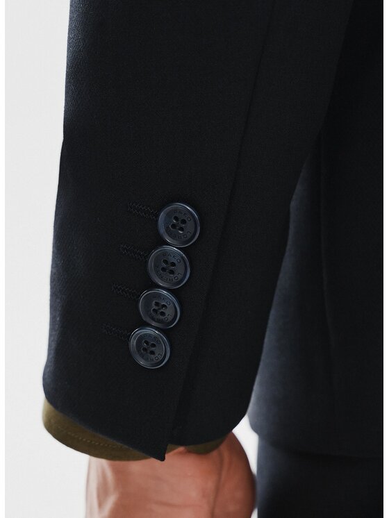 Pako Lorente Pako Lorente Marynarka P24WF-3G-016 Granatowy Super Slim Fit