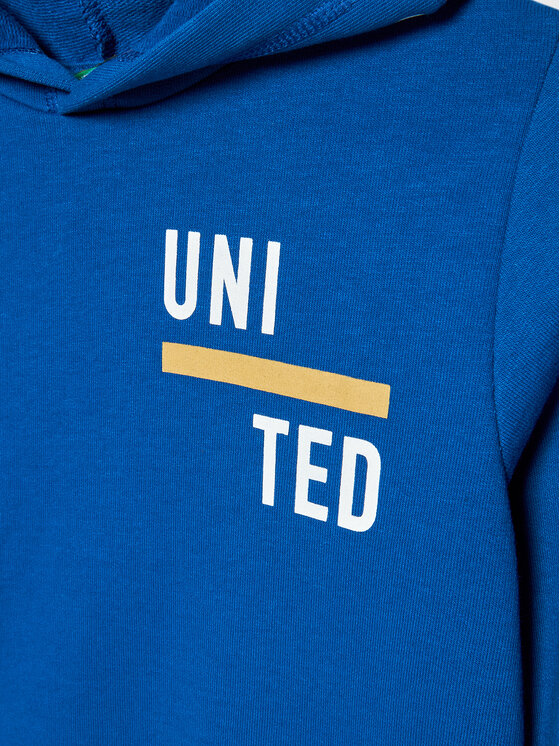 United Colors Of Benetton United Colors Of Benetton Світшот 3JLXC201I Голубий Regular Fit