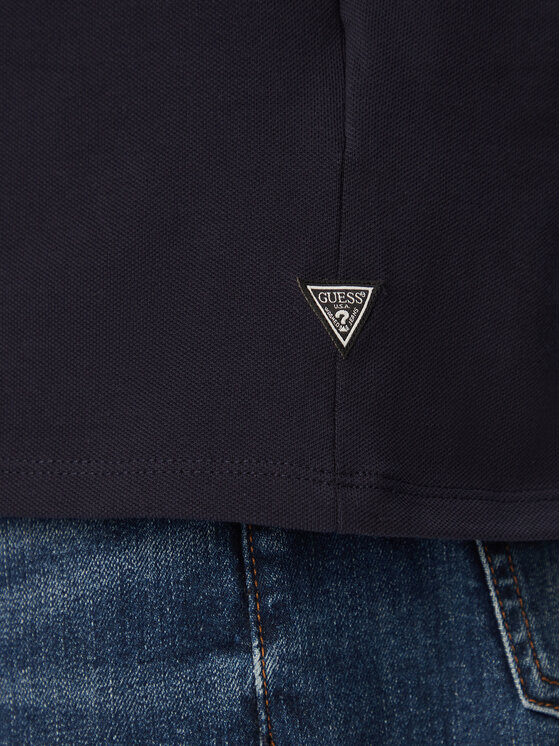 Guess Guess Tricou polo M6YP28 K4475 Bleumarin Slim Fit