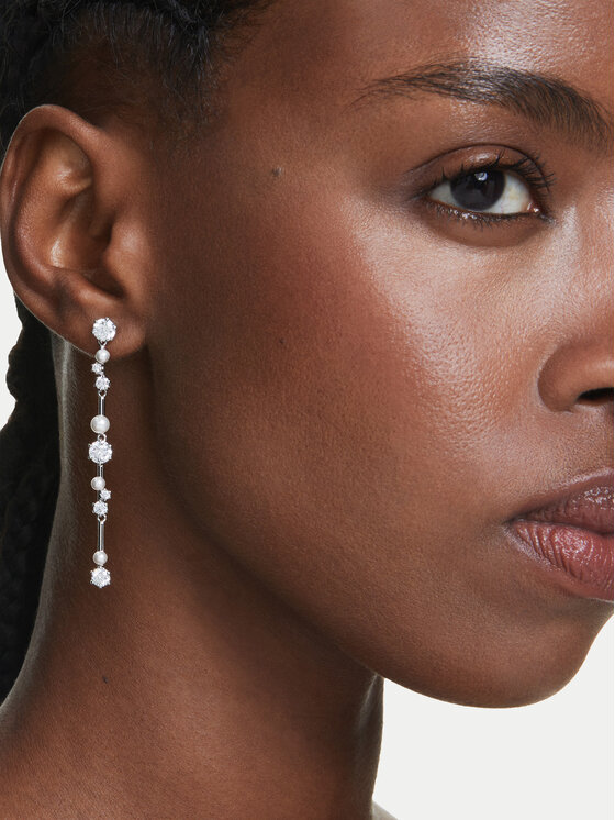 Swarovski Swarovski Uhani Constella 5705614 Srebrna