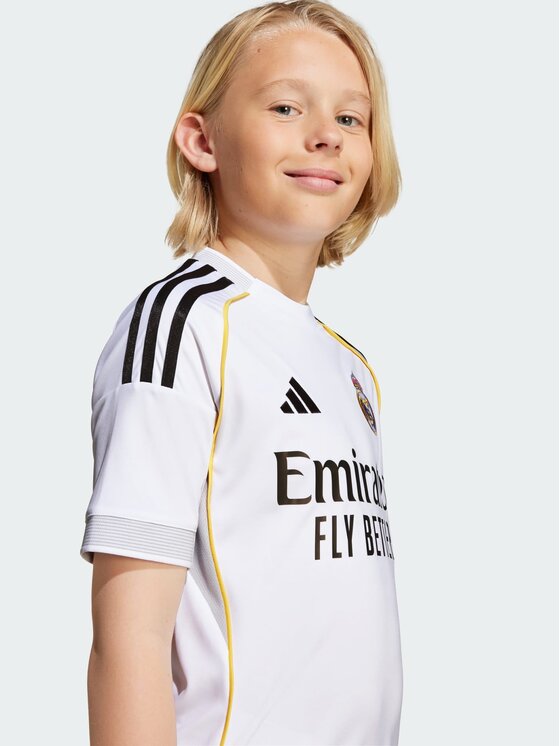 adidas adidas Komplet sportowy Real Madrid 25/26 Home Youth Kit Biały Regular Fit
