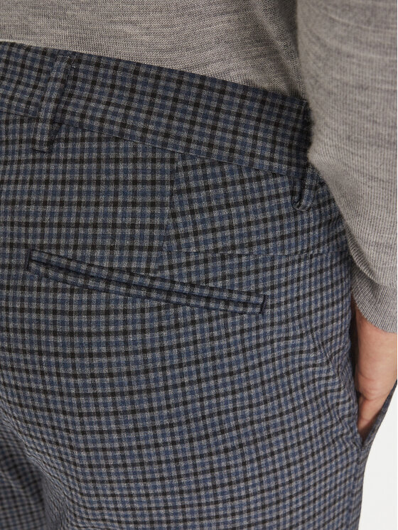 Liu Jo Liu Jo Pantaloni di tessuto QF4243 T2678 Blu scuro Regular Fit