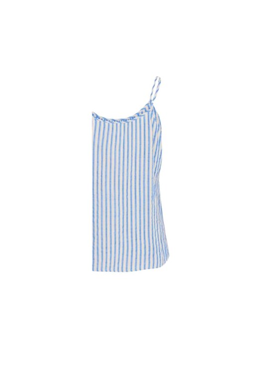 ICHI ICHI Top Top donna ia foxa striped to Celeste Regular Fit