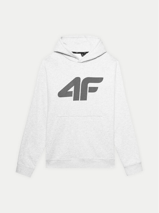 4F 4F Суитшърт 4FWSS24TSWSM0950 Сив Regular Fit