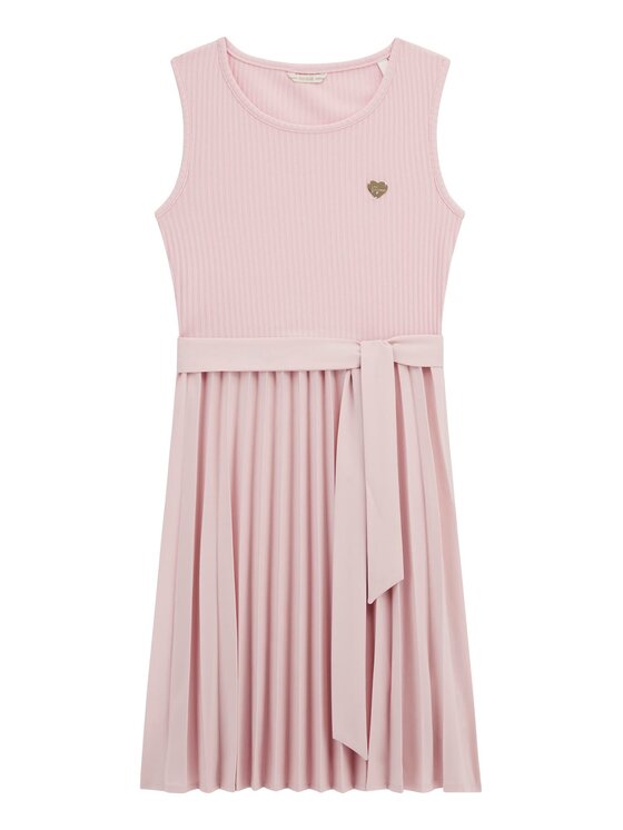 Guess Kids Guess Kids Sukienka codzienna 173247 Różowy Classic Fit