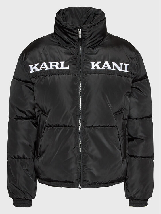 Karl Kani Dūnu jaka Retro Essential 6176452 Melns Regular Fit