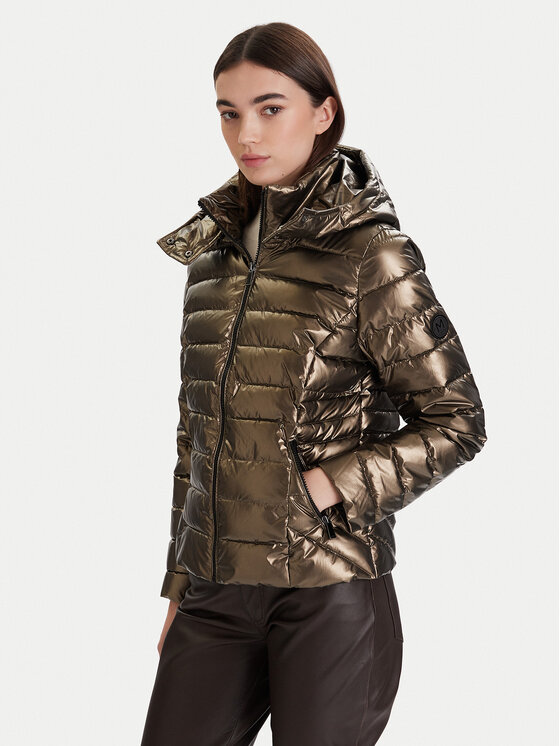 Morgan Morgan Μπουφάν χειμωνιάτικο 242-GELOLA Καφέ Regular Fit