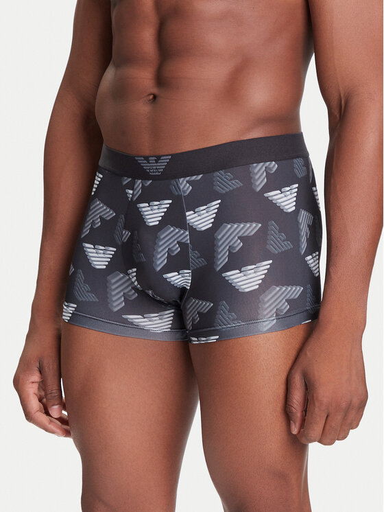 Emporio Armani Underwear Męskie Bokserki, rozmiar L, Czarne, EM000232 AF14997 FC072