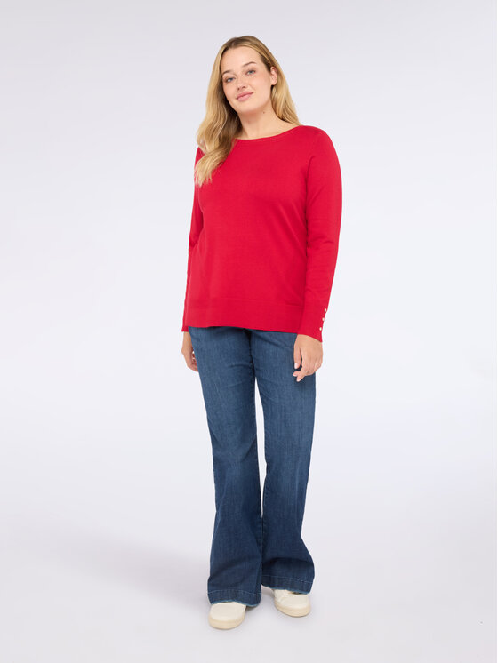 Fiorella Rubino Fiorella Rubino Maglione M631L008005N016 Rosso A-Line Fit
