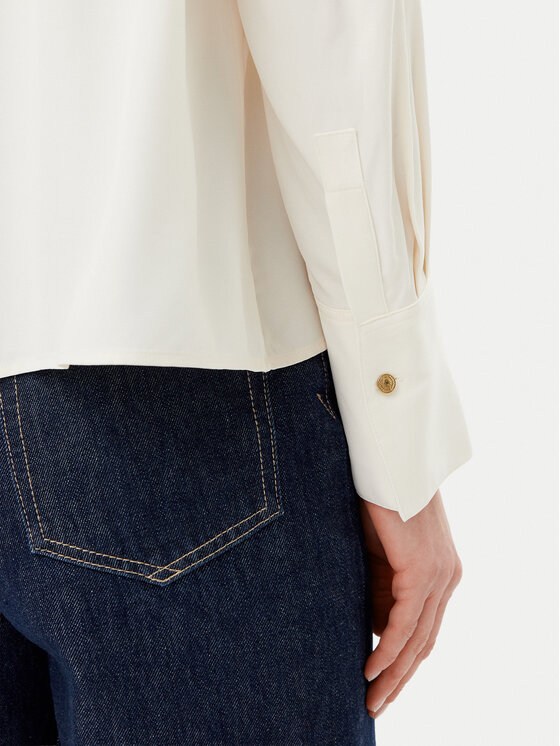 Tommy Hilfiger Tommy Hilfiger Halenka WW0WW44049 Écru Regular Fit