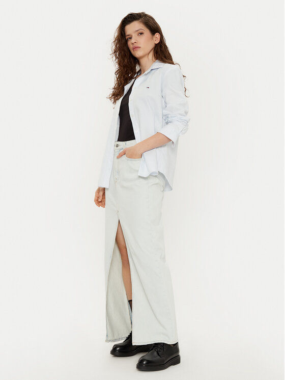 Tommy Jeans Tommy Jeans Сорочка DW0DW19890 Блакитний Regular Fit