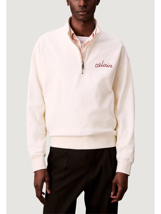 Calvin Klein Jeans Calvin Klein Jeans Μπλούζα PREMIUM TERRY CHAIN Λευκό Premium Fit