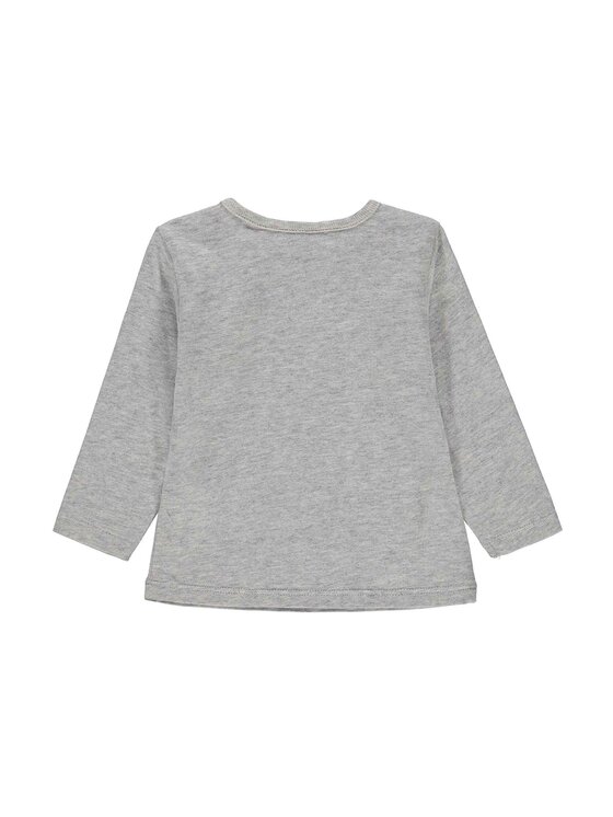 Kanz Kanz Bluzka 1926601-8095 Szary Basic Fit