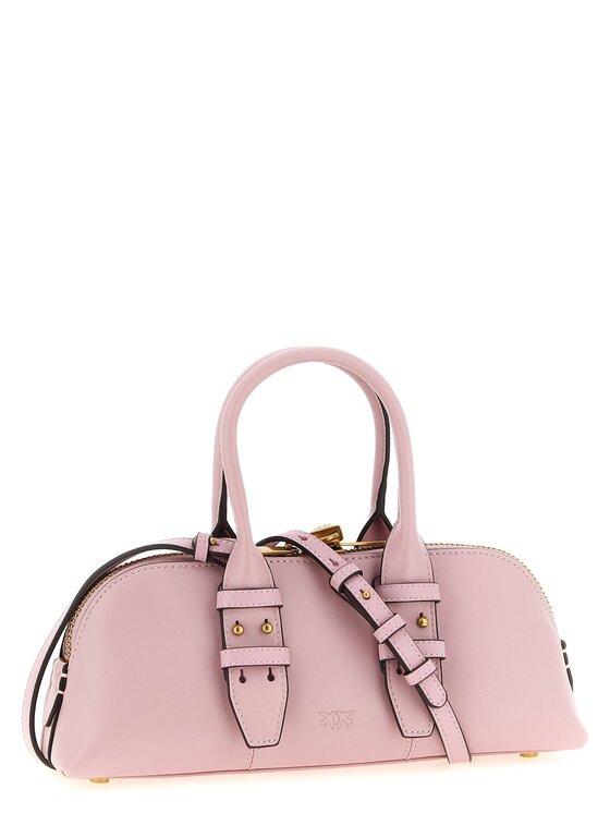 PINKO PINKO Torebka Multicolor Cowhide Hand Różowy
