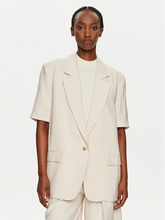 ViCOLO ViCOLO Giacca da abito TB2444 Écru Regular Fit