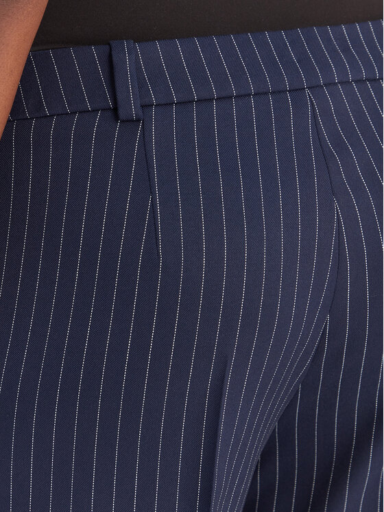 HUGO HUGO Szövet nadrág Hilando 50554458 Sötétkék Slim Fit