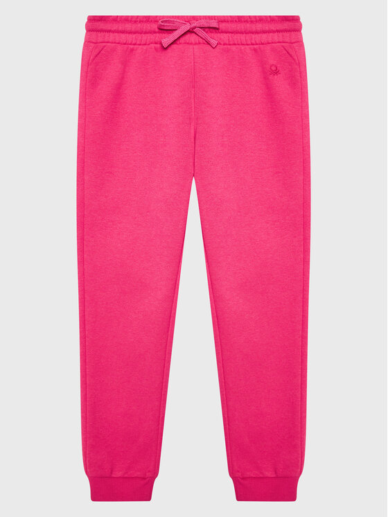 United Colors Of Benetton Pantaloni trening 35TMCF022 Roz Regular Fit