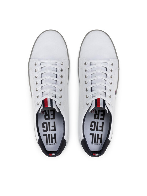 Tommy Hilfiger Tommy Hilfiger Teniși Harlow 1D FM0FM00596 Alb