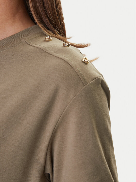 Guess Guess Тишърт GUESS x NORTH SAILS W6GI03 K2657 Зелен Relaxed Fit