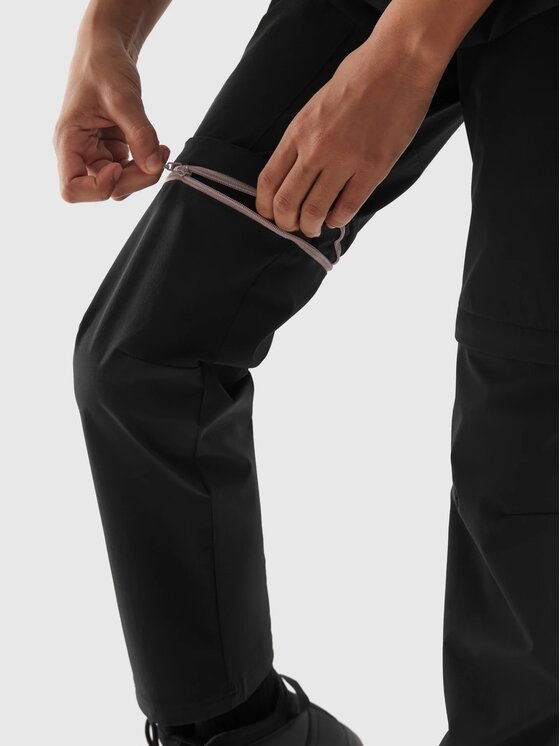 4F 4F Pantaloni outdoor 4FJWSS24TFTRF494-21S Nero Regular Fit