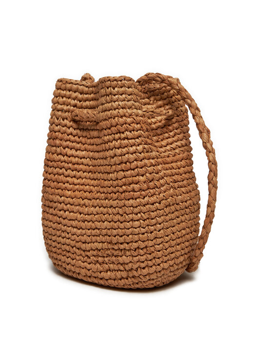 Manebi Manebi Ročna torba Beach Bucket Mini V 2.2 CX Rjava