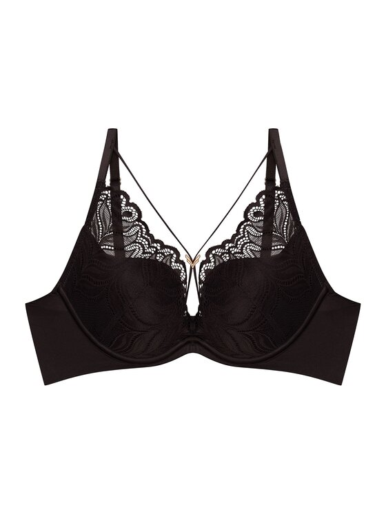 Esotiq Esotiq Biustonosz push-up 43582 Brązowy