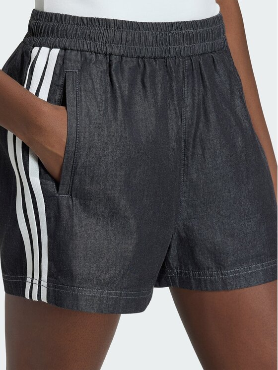 adidas adidas Szorty jeansowe ORIGINALS SUMMER GLOW Czarny Regular Fit
