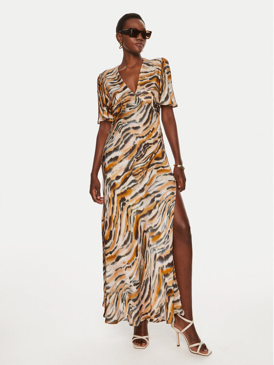 TWINSET TWINSET Rochie de zi 242TP2651 Colorat Slim Fit