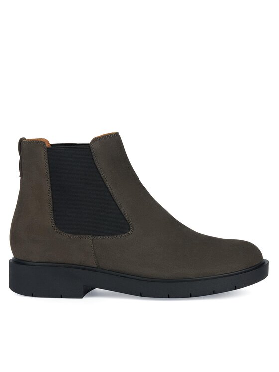 Geox Členková obuv s elastickým prvkom D Spherica Ec1 D16QRC 00022 C9002 Sivá